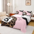 thumbnail image 1 of Erosebridal Billiards Game Sport Queen Sheet Sets,Jungle Leopard Pattern Bed Set For Cheetah Girl 4-Piece, 1 of 6