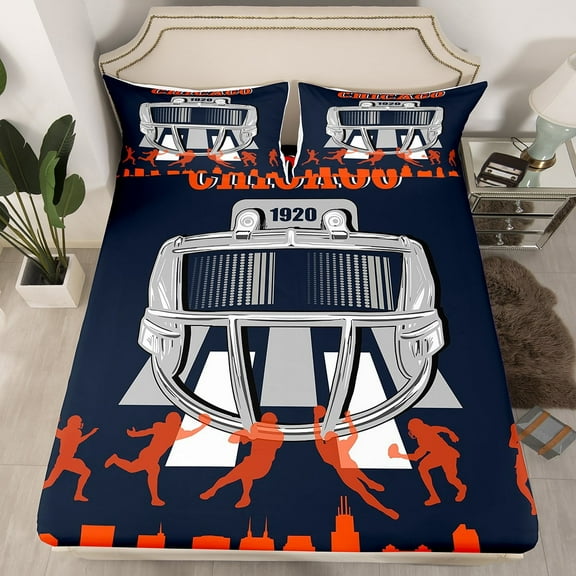 Erosebridal Blue Camo Bedding Twin Comforter Set, Vintage US Flag Down Comforter, Army Camouflage Decor, Ultra Soft 2pcs