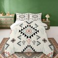 thumbnail image 1 of Erosebridal Bohemian Aztec Queen Comforter Set, Tropical Cactus Print Bedding Comforter Set, Light Green, Reversible 3 Pieces, 1 Comforter and 2 Pillowcases, 1 of 6