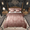 thumbnail image 1 of Erosebridal Bohemian Damask Bedding Full Size 7pcs, Hippie Flower Comforter Sets with Sheets, Western Tribal Decor, 1 of 5