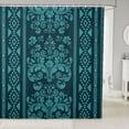 thumbnail image 1 of Erosebridal Boho Damask Bathroom Curtain 72x78,Aztec Southwestern Bathroom Decor,Geometry Bedroom Decor, 1 of 5