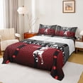 thumbnail image 1 of Erosebridal Boys Basketball Gamer Full Size Sheets 4-Piece,Sport Theme Bed Sheets For Teens, 1 of 5
