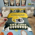 thumbnail image 1 of Erosebridal Football Bedding Sets Twin with Comforter, Teens Room Decor, Dark Green 2 Pieces, Dallas, 1 of 6