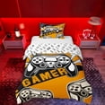 thumbnail image 1 of Erosebridal Boys Gamer Twin Bedding, Video Game Controller Duvet Cover Set, Orange, Gamepad Reversible, 1 Duvet Cover and 1 Pillowcase (No Comforter), 1 of 5