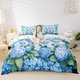 thumbnail image 1 of Erosebridal Boys Girls Easter Rabbits Eggs Queen Duvet Cover Set,Blue Flowers Bowtie Bedding For Kids,3 Pieces,No Comforter,Microfiber Bedroom Decor, 1 of 6