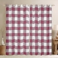 thumbnail image 1 of Erosebridal Buffalo Plaid Curtains and Drapes (38Wx54L),Geometric Grid Blackout Curtains for Bedroom,Abstract Artwork Curtains Pack of 2 (38Wx54L),Checkerd Bedroom Decoration, 1 of 6