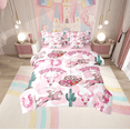 thumbnail image 1 of Erosebridal Bull Skull Bedding Sets Twin Size,Cow Print Comforter Sets with Sheets,Hat Horseshoe Bed in a Bag Twin size,Ultra Soft Western Room Decor,Reversible,7pcs, 1 of 6