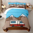 thumbnail image 1 of Erosebridal Camping Camper Twin Quilt Set,Outdoor Adventure Theme Twin Coverlet Set For Boys Kids,2-Piece, 1 of 7