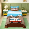 thumbnail image 1 of Erosebridal Camping Camper Twin Sheet Sets,Outdoor Adventure Theme Bedding For Boys Kids 3 Pieces, 1 of 6