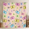 thumbnail image 1 of Erosebridal Cartoon Butterfly Curtains for Living Room,Kawaii Cute 30%-50% Blackout Curtains Set of 2 (38x45),Curtains Pack of 2 (38x45),Cute Room Decorative, 1 of 6