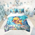 thumbnail image 1 of Erosebridal Cartoon Duck Bedding Sets Twin Size,Marine Ocean Comforter Sets with Sheets,Nautical Anchor Bed in a Bag Twin size,Super Cozy Teenager Bedroom Decor,Reversible,7-Piece, 1 of 6