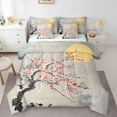 thumbnail image 1 of Erosebridal Cherry Blossoms Bedding Full Size, Winter Floral Bedding Sets Full Size, Vintage Flower Reversible Comforter Sets with Sheets, Breathable Bedroom Decor, 7 Pieces, 1 of 4