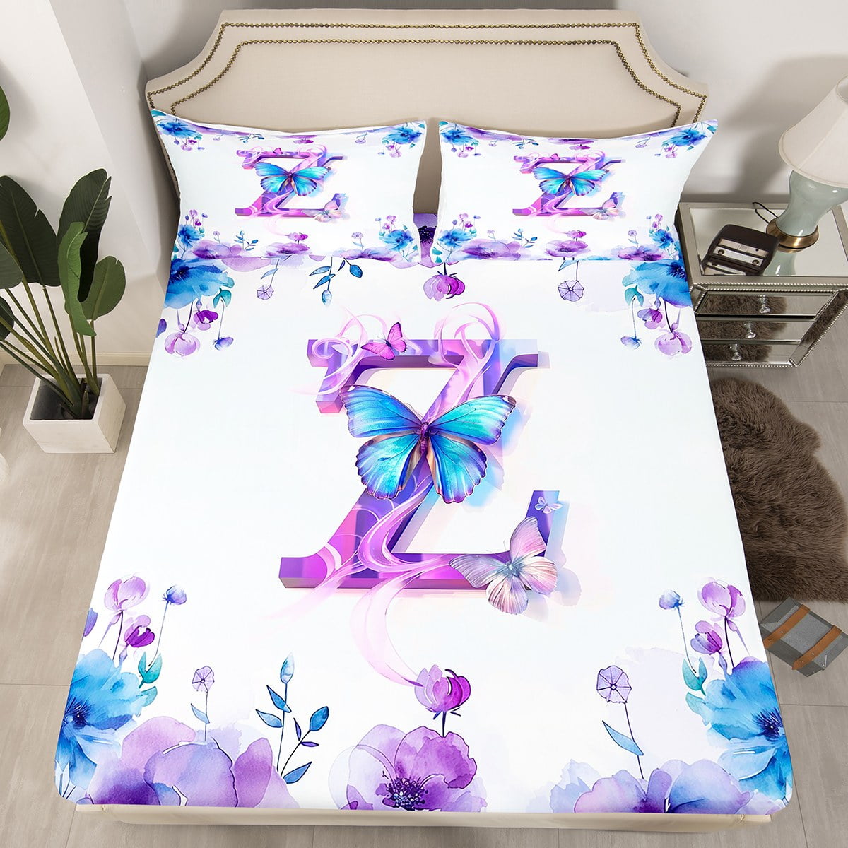 Erosebridal Chic Holleween Skeleton Fitted Sheet Queen Cute Ghost erosebridal-chic-holleween-skeleton-fitted-sheet-queen-cute-ghost