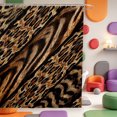thumbnail image 1 of Erosebridal Classic Leopard Shower Curtain 72Wx72L,Chic Animal Print Bathroom Curtain, 1 of 5