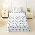 thumbnail image 1 of Erosebridal Colorful Kids Dinosaur Twin Sheet Sets,Ancient Animal Bedding For Boys Teens 3 Pieces, 1 of 6