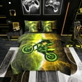 thumbnail image 1 of Erosebridal Cool Dirt Bike Bedding King Size 7pcs, Bedroom Decor, Breathable, 1 of 5
