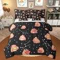 thumbnail image 1 of Erosebridal Cute Capybara Kids Twin Bedding Sets, Astrology Stars Sky Bedding Comforter Set, 7 Pieces, 1 of 7