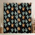 thumbnail image 1 of Erosebridal Cute Highland Cow Curtains Pack of 2 (42x84 Each) for Kids, Rustic Lodge Cabin Curtains Blackout, 1 of 6