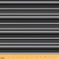 Erosebridal Dark Gray Fabric by the Yard 5 Yards, Gradient Stripe ...