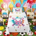 thumbnail image 1 of Erosebridal Drip Rainbow Baseball Twin Sheet Sets, Cute Sport Bedding for Girls, 3-Piece, 1 Flat Sheet, 1 Fitted Sheet and 1 Pillowcase, 1 of 6