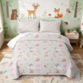 thumbnail image 1 of Erosebridal Duck Quilt King for Girls, Pink Boots King Coverlet Set, 3 Pieces 1 Bedspread and 2 Pillowcases, 1 of 7