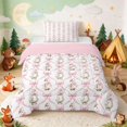 thumbnail image 1 of Erosebridal Duck Twin Comforter Sets for Girls, Pink Bows Bedding Set, Pink Reversible 2-Piece 1 Comforter and 1 Pillowcase, 1 of 6