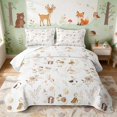 thumbnail image 1 of Erosebridal Duck Twin Quilt Set for Girls, Party Gifts Twin Coverlet Set, 2-Piece 1 Bedspread and 1 Pillowcase, 1 of 7
