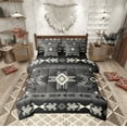 thumbnail image 1 of Erosebridal Hippie Aztec Bedding Sets King Size,Bohemian Theme Bed in a Bag King size,Lightweight Reversible Bedding King Size,Tribal Room Decorative,7 Pieces, 1 of 6