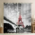 thumbnail image 1 of Erosebridal Black Dragon Curtains and Drapes (42x84) s, Wildlife 30%-50% Blackout Curtains for Bedroom, Grey Black, 1 of 5