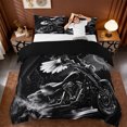 thumbnail image 1 of Erosebridal Extreme Sport Motocross Queen Duvet Cover Set,Wild Animal Eagle Bedding For Men Women 3-Piece,No Comforter,Reversible, 1 of 5