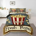 thumbnail image 1 of Erosebridal Family Theater Bedding Queen Comforter Set, Retro Cinema Comforter Sets Queen Size, Film Movie Reversible Down Comforter, Lightweight Room Decor, 3 Pieces, 1 of 8