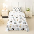 thumbnail image 1 of Erosebridal Farm Cow Animal Kids Twin Sheet Sets, Cartoon Truck Bedding, 3 Pieces, 1 of 5