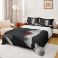 thumbnail image 1 of Erosebridal Fashion Princess Girl Full Size Sheets, Modern Artwork Bed Sheets, 4-Piece, 1 of 5