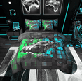 thumbnail image 1 of Erosebridal Fast Car Bedding Sets Twin Size,Extreme Sports Comforter Sets with Sheets,Plaid Buffalo Bed in a Bag Twin size,Super Cozy Teens Bedroom Decor,Reversible,7-Piece, 1 of 6