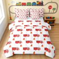 thumbnail image 1 of Erosebridal Fire Truck Twin Bedding, Firefighter Bedding Comforter Set, Blue Night 7-Piece, 1 of 6