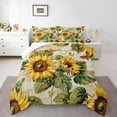 thumbnail image 1 of Erosebridal Floral Flower Bedding Twin Comforter Set,Butterfly Sunflower Down Comforter,Botanical Room Decorative,Reversible,Lightweight,2-Piece, 1 of 8