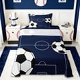 thumbnail image 1 of Erosebridal Football Games Twin Sheet Sets For Kids,Boys Sports Theme Bedding 3pcs, 1 of 6