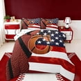 thumbnail image 1 of Erosebridal Football Sport Theme Full Size Comforter Sets,Letter C Monogrammed Bedding Sets For Boys Kids,Reversible,3pcs, 1 of 7
