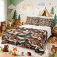 thumbnail image 1 of Erosebridal Fox Bed Sheets for Boys Girls, Vintage Books Full Size Sheets, 4pcs 1 Flat Sheet 1 Fitted Sheet and 2 Pillowcases, 1 of 6