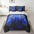 thumbnail image 1 of Erosebridal Gamepad Bed in a Bag Twin size for Teens, Geometric Bed Set, Teens Gaming Decor, Reversible 7 Pieces, 1 of 6