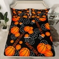 thumbnail image 1 of Erosebridal Gaming Basketball Fitted Sheet Set Queen,Ball Game Fitted Sheet Queen,Sport Room Decor,3-Piece(No Top Sheet), 1 of 6