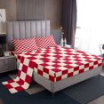 thumbnail image 1 of Erosebridal Geometric Buffalo Sheet Set Twin,Checkered Grid Bedding Sets Twin Size,Plaid Room Decorative,Breathable,3pcs, 1 of 7