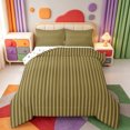 thumbnail image 1 of Erosebridal Geometric Line Pattern Full Size Comforter Sets,Aesthetic Striped Bedding Comforter Set,Polkadot Reversible,3-Piece,1 Comforter and 2 Pillowcases, 1 of 7