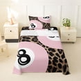 thumbnail image 1 of Erosebridal Girls Ball Games Twin Sheet Sets For Billiards Gamer,Wild Cheetah Pattern Bedding For Girls Kids 3pcs, 1 of 6