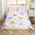 thumbnail image 1 of Erosebridal Girly Daisy Duvet Cover Full, Vintage Flower Bedding Sets Full Size, Old Fashion Decor, Reversible 3-Piece（No Comforter）, 1 of 5
