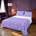 Starry Galaxy Roses Erosebridal Glitter Lightning Bolts Queen Sheets,Galaxy Starry Pattern ...