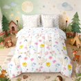 thumbnail image 1 of Erosebridal Goose Queen Bedding for Girls, Garden Party Bedding Comforter Set Queen, Stars Reversible 7-Piece, 1 of 6