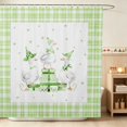 thumbnail image 1 of Erosebridal Goose Shower Curtain 72Wx72L for Girls, Green Gifts Waterproof Bathroom Curtain, 1 of 5