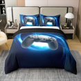 thumbnail image 1 of Erosebridal Gradient Video Game 100% Cotton Duvet Cover Twin Size,Gamepad Print Bedding Sets Twin Size,Room Decorative,Reversible,Breathable,2pcs(No Comforter), 1 of 6