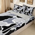 thumbnail image 1 of Erosebridal Gray Plane Camouflage Zipper Twin Comforter Sets with Fitted Sheet and 2 Pillowcases for Boys Men, Black White Aircraft Print Zipper Bedding Set, Gray Reversible, 4 Pieces, 1 of 7